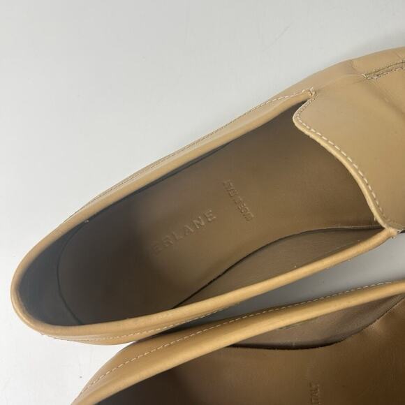 Everlane The Modern Loafer 6.5 Tan Pointy Toe Slip on Flats Made in Italy - Picture 11 of 11